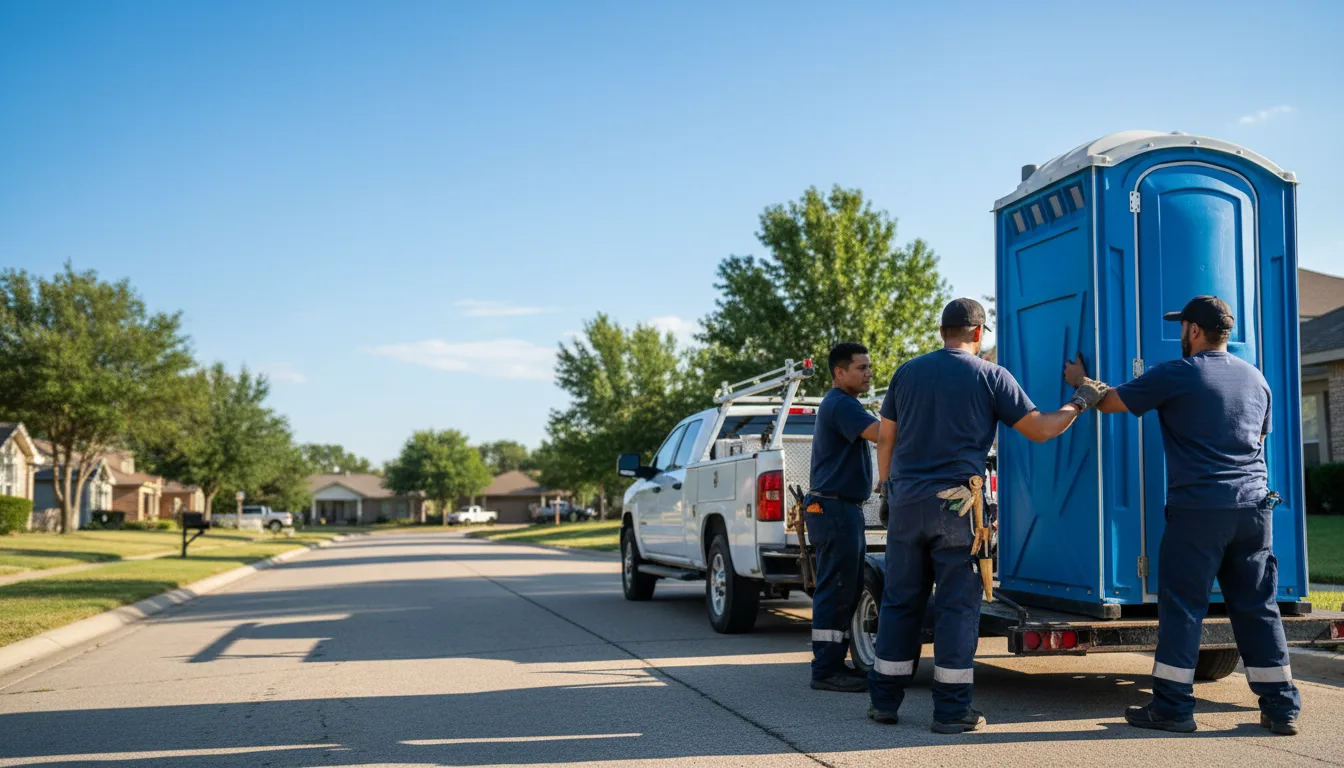 Portable Toilet Rental in Waterman, IL near me